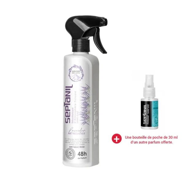 Désodorisant D'atmosphère Puissant SEPTANIL 500Ml Lavande D'alpes