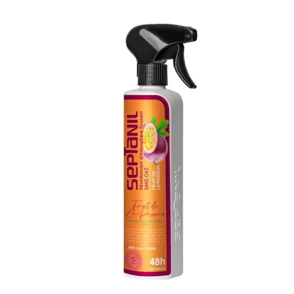 Désodorisant D'atmosphère Puissant SEPTANIL 500Ml Fruit De la Passion