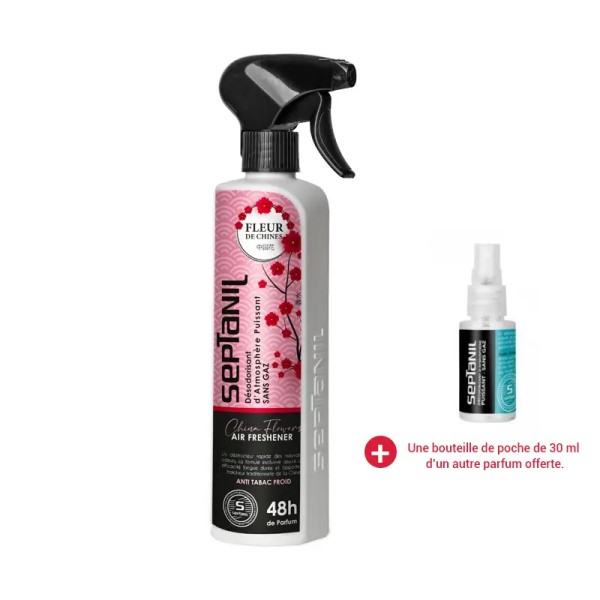 DESODORISANT D'ATMOSHERE SEPTANIL FLEUR DE CHINE 500ML