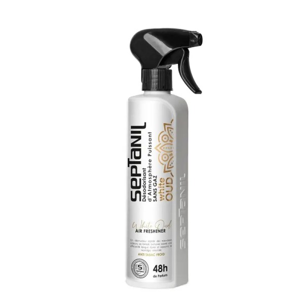 Désodorisant D'atmosphère Puissant SEPTANIL 500Ml White Oud