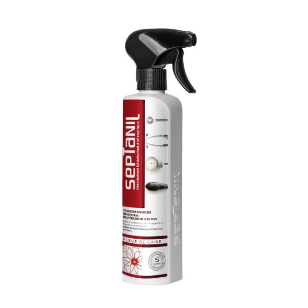 Désodorisant Désinfectant Antiseptique SEPTANIL 500Ml Fleur de chine