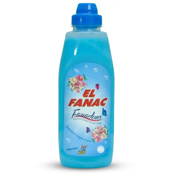 ASSOUPLISSANT POUR LINGE FANADOUX EL FANAC 3L