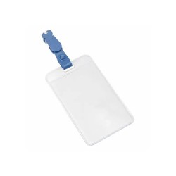 Porte Badge PVC Transparent E64801 PQT50