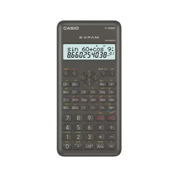 Calculatrice Scientifique Casio FX-82MS-2 Noir