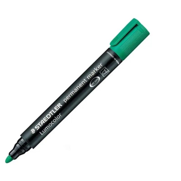 Marqueur Permanent Lumocolor Ogive Vert Stadetler