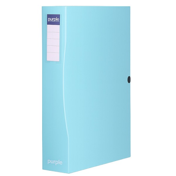 Boite de Classement Purple Dos 80 mm PASTEL Vert