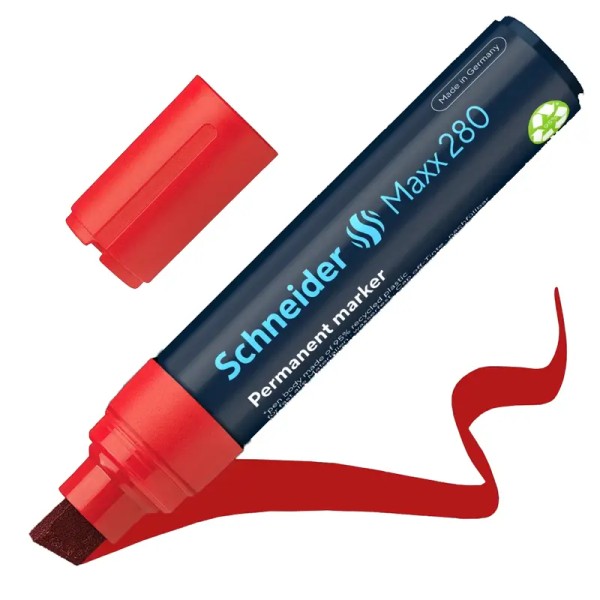 Marqueur Permanent Schneider Maxx280 Rouge